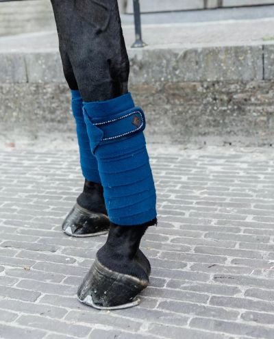 Polar Fleecebandages Velvet Pearls Navy
