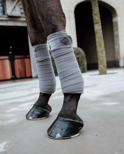 Polar Fleecebandages Basic Velvet Grey