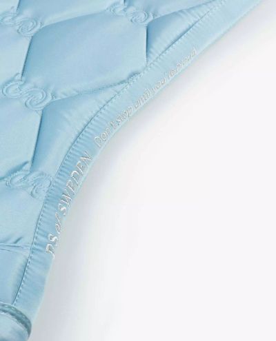 Stone Blue Dressage Pad Ruffle (Full)