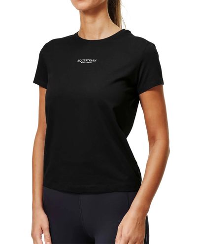 T-shirt donna Nero