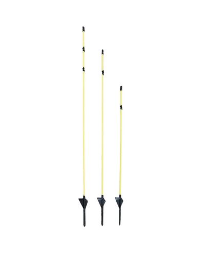 Olli Palo in fibra di vetro giallo 160/138cm