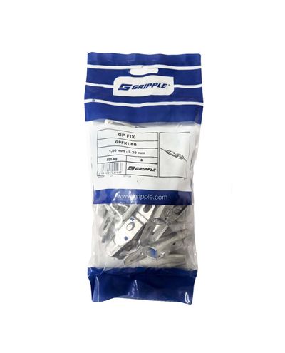 Connettore Gripple GP Fix (1,80-3,20mm) per filo d'acciaio rotto