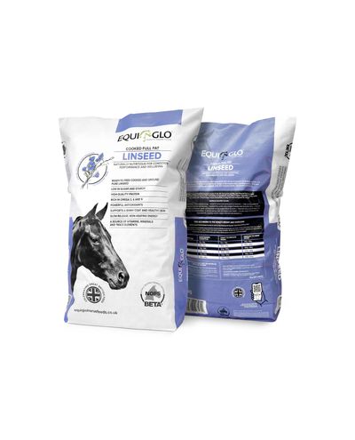 EquiGlo Semi di lino integrale in polvere (15 kg)